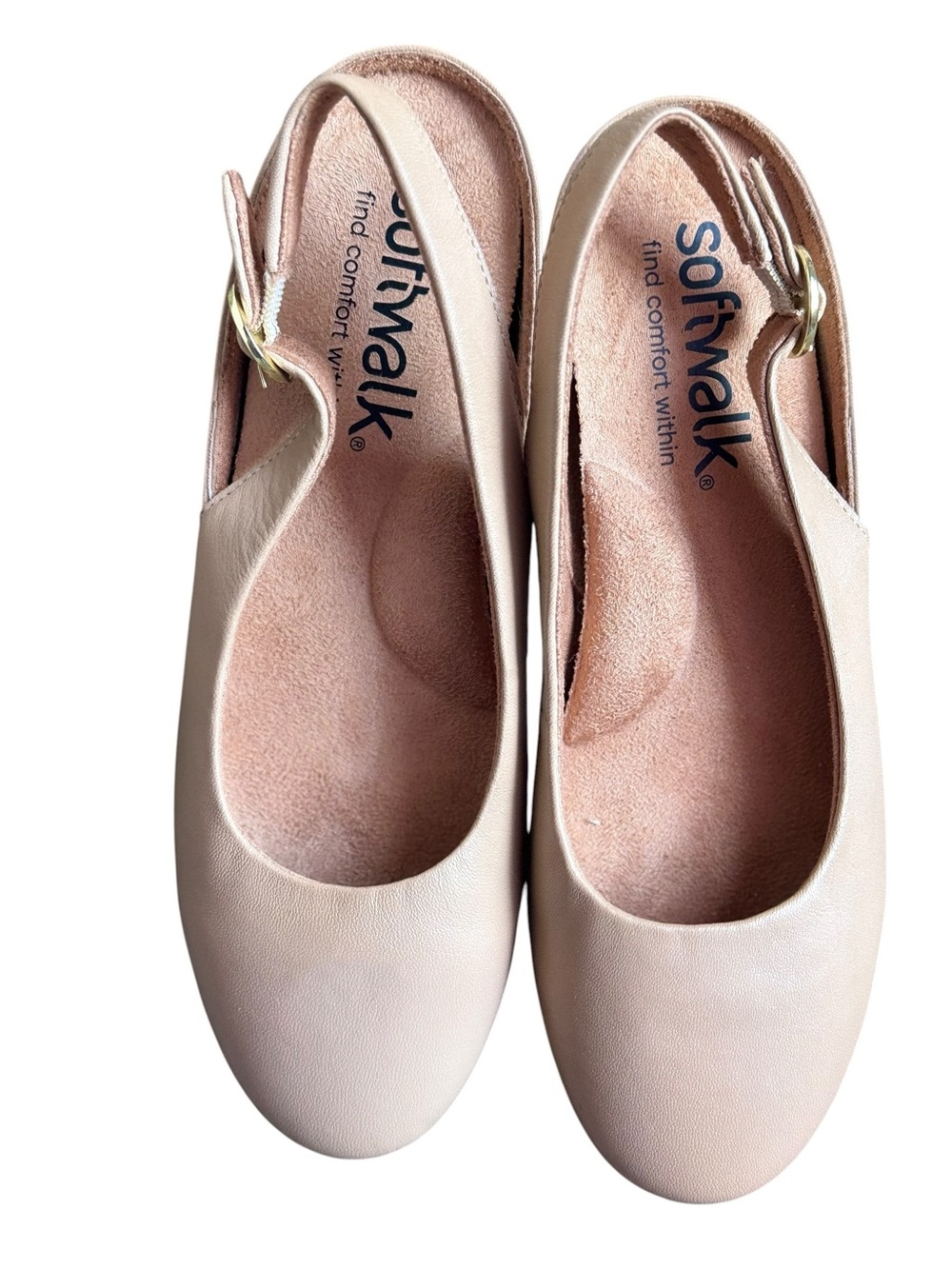 Softwalk Sandy size 7 narrow unworn taupe